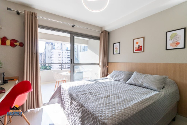 Imagem Apartamento com 1 Quarto à Venda, em Moema - São Paulo Imagem Apartamento com 1 Quarto à Venda, em Moema - São Paulo