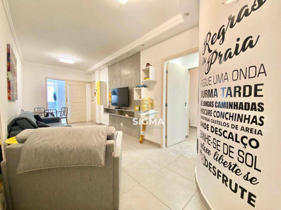 Imagem Apartamento com 1 Quarto à Venda, 55 m² em Tombo - Guarujá