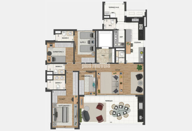Imagem Apartamento com 4 Quartos à Venda, 164 m² em Moema - São Paulo Imagem Apartamento com 4 Quartos à Venda, 164 m² em Moema - São Paulo