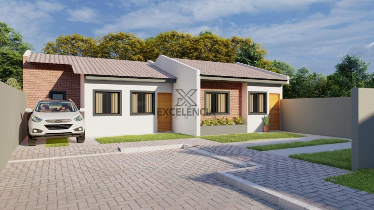 Imagem Casa com 3 Quartos à Venda, 53 m² em Guaraituba - Colombo