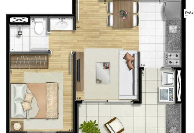 Imagem Imóvel com 1 Quarto à Venda, 50 m² em Bela Vista - São Paulo