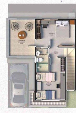 Imagem Casa com 3 Quartos à Venda, 72 m² em Todos Os Santos - Teresina