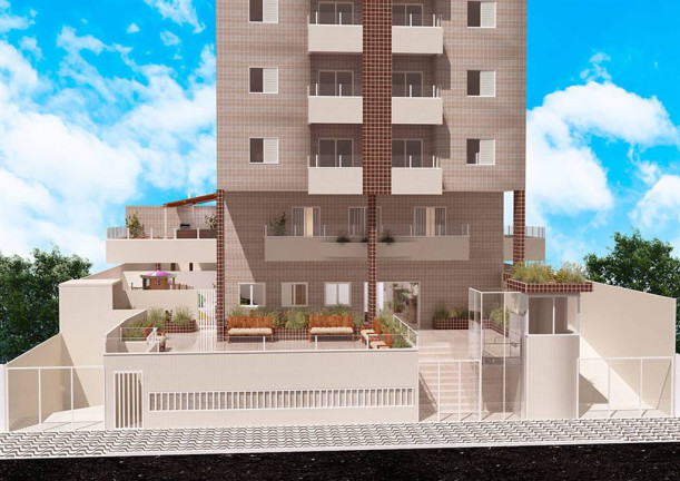 Imagem Apartamento com 2 Quartos à Venda, 53 m² em Caiçara - Praia Grande