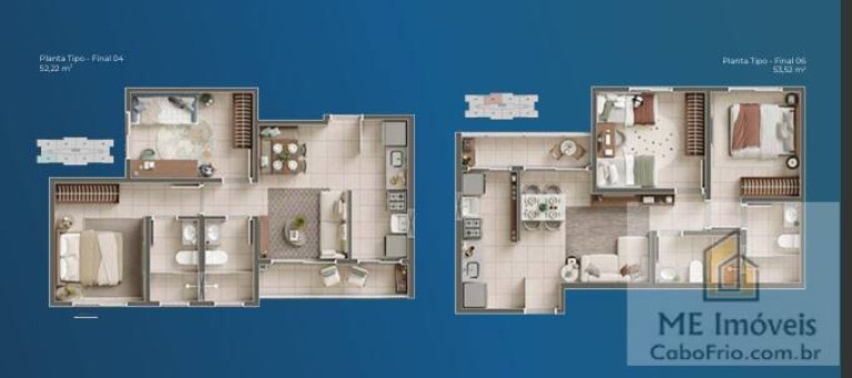 Imagem Apartamento com 2 Quartos à Venda, 53 m² em Campo Redondo - São Pedro Da Aldeia Imagem Apartamento com 2 Quartos à Venda, 53 m² em Campo Redondo - São Pedro Da Aldeia