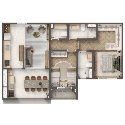 Imagem Imóvel com 3 Quartos à Venda, 111 m² em Brooklin Paulista - São Paulo Imagem Imóvel com 3 Quartos à Venda, 111 m² em Brooklin Paulista - São Paulo
