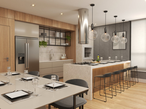 Imagem Apartamento com 2 Quartos à Venda, 56 m² em Bom Retiro - Curitiba