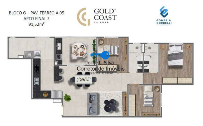 Imagem Apartamento com 3 Quartos à Venda, 91 m² em Portais (polvilho) - Cajamar Imagem Apartamento com 3 Quartos à Venda, 91 m² em Portais (polvilho) - Cajamar