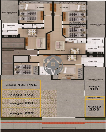 Imagem Apartamento com 3 Quartos à Venda, 87 m² em Parque Xangri-lá - Contagem Imagem Apartamento com 3 Quartos à Venda, 87 m² em Parque Xangri-lá - Contagem