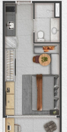 Imagem Apartamento com 2 Quartos à Venda, 39 m² em Saúde - São Paulo