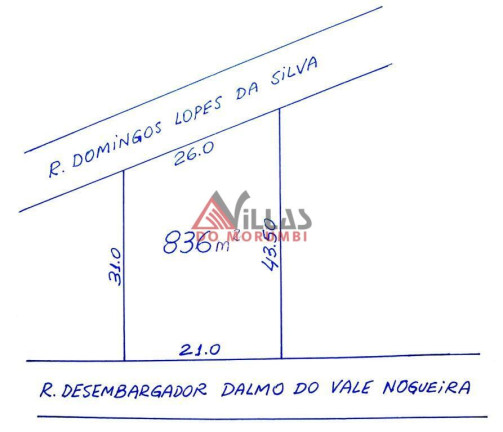 Imagem Terreno à Venda, 836 m² em Parque Bairro Morumbi - São Paulo Imagem Terreno à Venda, 836 m² em Parque Bairro Morumbi - São Paulo