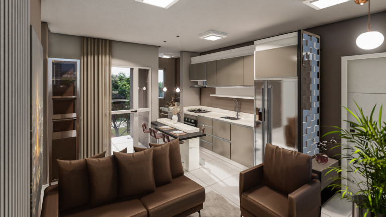 Imagem Apartamento com 2 Quartos à Venda, 65 m² em Integração - Passo Fundo