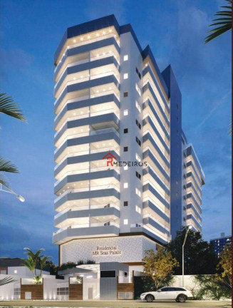 Apartamento com 2 Quartos à Venda, 59 m² em Mirim - Praia Grande