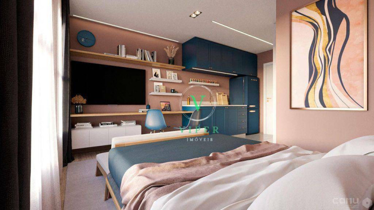 Imagem Studio com 1 Quarto à Venda, 38 m² em Cabral - Curitiba