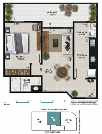 Imagem Apartamento com 1 Quarto à Venda, 53 m² em Braga - Cabo Frio Imagem Apartamento com 1 Quarto à Venda, 53 m² em Braga - Cabo Frio