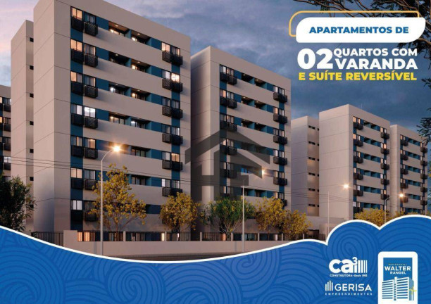 Apartamento com 2 Quartos à Venda, 47 m² em Nossa Senhora Da Conceição - Paulista