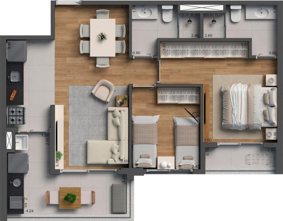 Imagem Apartamento com 2 Quartos à Venda, 93 m² em Alto Da Lapa - São Paulo