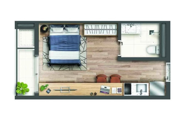 Imagem Apartamento com 1 Quarto à Venda, 26 m² em Butantã - São Paulo