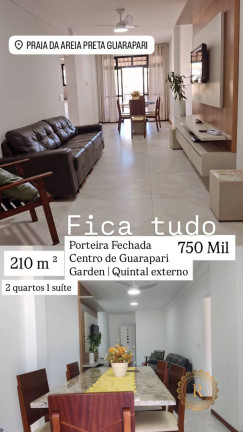 Apartamento com 2 Quartos à Venda, 162 m² em São Judas Tadeu - Guarapari