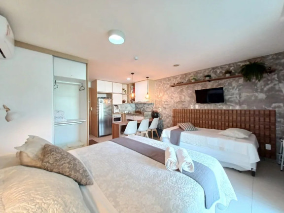 Imagem Flat com 1 Quarto à Venda, 35 m² em Muro Alto - Ipojuca