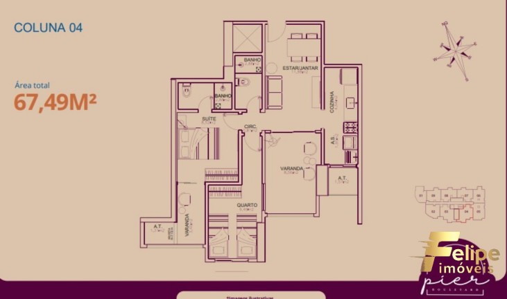 Imagem Imóvel com 2 Quartos à Venda, 67 m² em Jockey De Itaparica - Vila Velha Imagem Imóvel com 2 Quartos à Venda, 67 m² em Jockey De Itaparica - Vila Velha