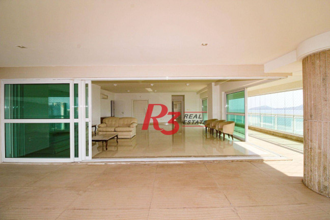Imagem Apartamento com 4 Quartos para Alugar, 360 m² em Gonzaga - Santos Imagem Apartamento com 4 Quartos para Alugar, 360 m² em Gonzaga - Santos
