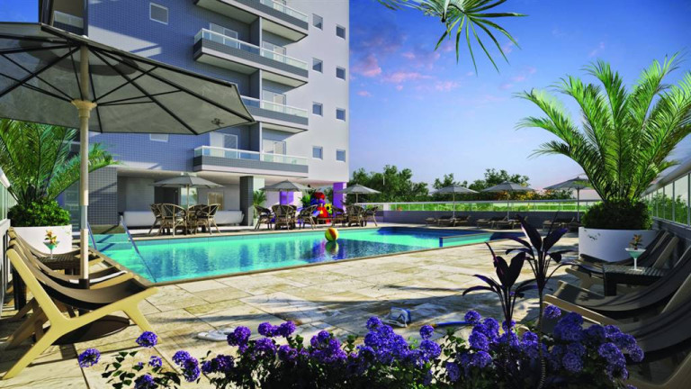 Imagem Apartamento com 2 Quartos à Venda, 80 m² em Guilhermina - Praia Grande