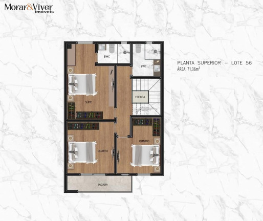 Imagem Casa com 3 Quartos à Venda, 141 m² em Costeira - São José Dos Pinhais