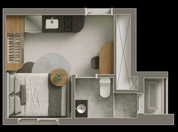 Imagem Apartamento com 1 Quarto à Venda, 55 m² em Vila Olímpia - São Paulo Imagem Apartamento com 1 Quarto à Venda, 55 m² em Vila Olímpia - São Paulo