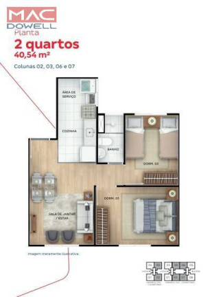 Imagem Apartamento com 2 Quartos à Venda, 40 m² em Inhoaíba - Rio De Janeiro Imagem Apartamento com 2 Quartos à Venda, 40 m² em Inhoaíba - Rio De Janeiro