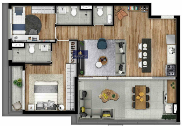 Imagem Apartamento com 2 Quartos à Venda, 67 m² em Cerqueira César - São Paulo Imagem Apartamento com 2 Quartos à Venda, 67 m² em Cerqueira César - São Paulo