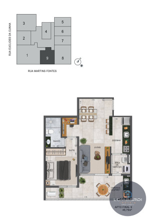 Imagem Loft com 1 Quarto à Venda, 31 m² em Itagua - Ubatuba