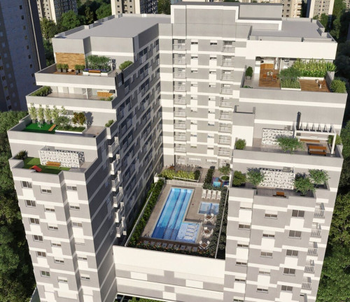 Imagem Imóvel com 1 Quarto à Venda, 33 m² em Morumbi - São Paulo