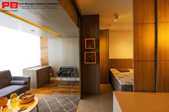 Imagem Apartamento com 1 Quarto para Alugar, 41 m² em Brooklin Paulista - São Paulo Imagem Apartamento com 1 Quarto para Alugar, 41 m² em Brooklin Paulista - São Paulo