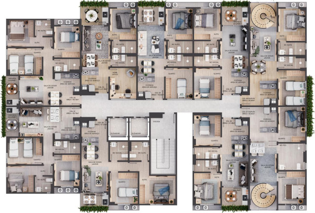 Imagem Apartamento com 2 Quartos à Venda, 51 m² em Aeroclube - João Pessoa