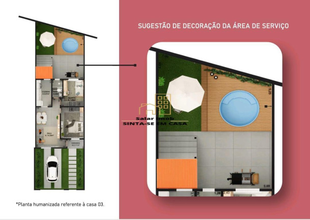 Imagem Casa com 2 Quartos à Venda, 52 m² em Assunção - Barra Mansa