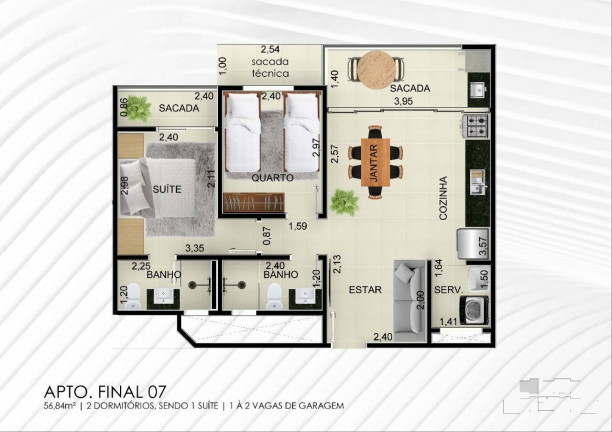 Imagem Apartamento com 3 Quartos à Venda, em Toninhas - Ubatuba Imagem Apartamento com 3 Quartos à Venda, em Toninhas - Ubatuba