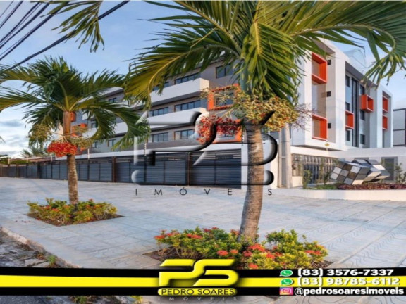 Apartamento com 2 Quartos à Venda, 50 m² em Jardim Cidade Universitária - João Pessoa