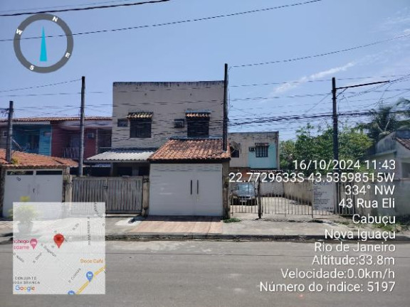 Casa com 2 Quartos à Venda, 92 m² em Cabucu - Nova Iguacu