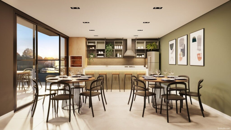 Imagem Apartamento com 1 Quarto à Venda, 30 m² em água Verde - Curitiba