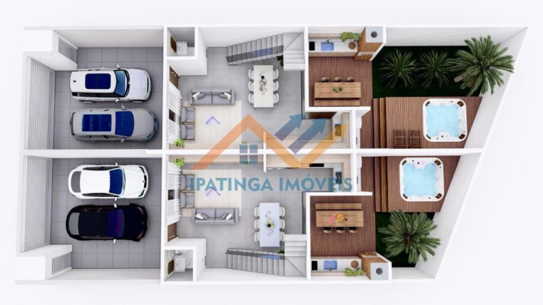 Imagem Casa com 3 Quartos à Venda, 136 m² em Residencial Bethânia - Santana Do Paraíso