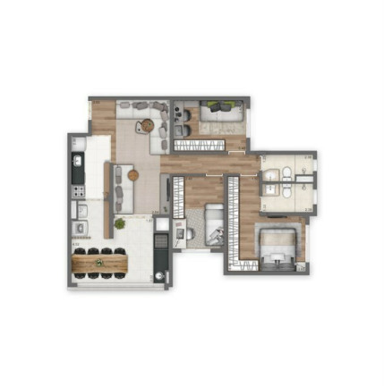 Imagem Apartamento com 3 Quartos à Venda, 110 m² em Tatuapé - São Paulo
