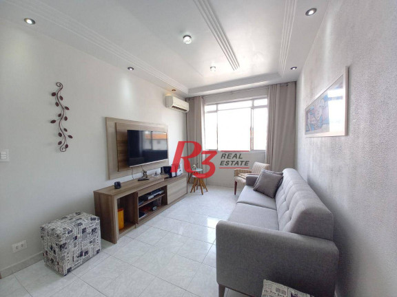 Imagem Apartamento com 2 Quartos à Venda, 72 m² em Campo Grande - Santos