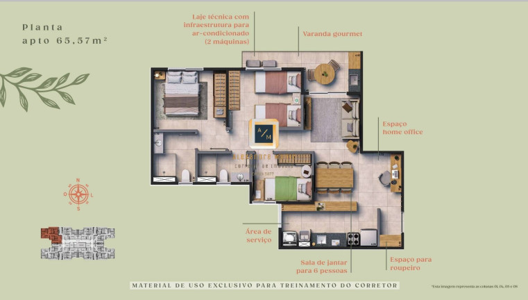 Imagem Apartamento com 2 Quartos à Venda, 53 m² em Presidente Kennedy - Fortaleza Imagem Apartamento com 2 Quartos à Venda, 53 m² em Presidente Kennedy - Fortaleza
