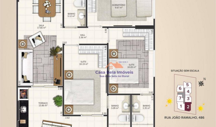 Imagem Apartamento com 3 Quartos à Venda, 106 m² em Aviação - Praia Grande Imagem Apartamento com 3 Quartos à Venda, 106 m² em Aviação - Praia Grande