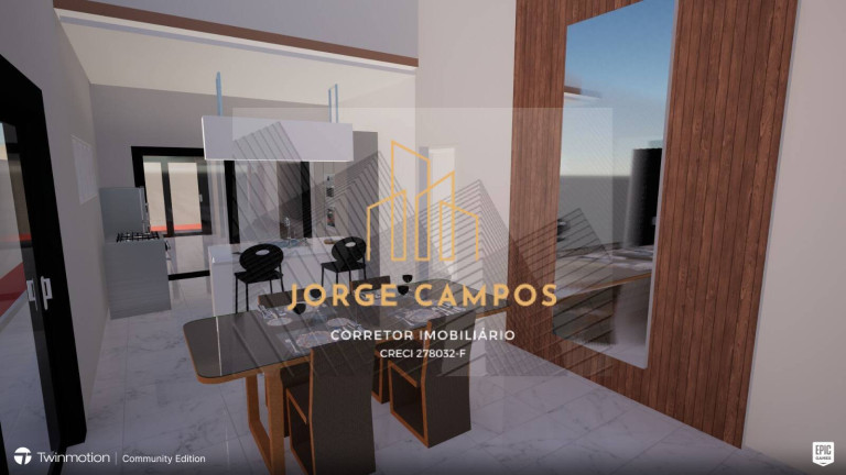 Imagem Casa com 3 Quartos à Venda, 175 m² em Loteamento Fazenda Ronda - São José Dos Campos Imagem Casa com 3 Quartos à Venda, 175 m² em Loteamento Fazenda Ronda - São José Dos Campos