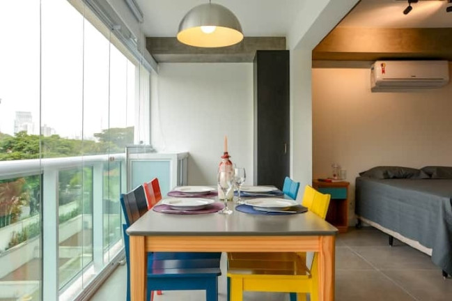 Imagem Apartamento com 1 Quarto para Alugar, 52 m² em Brooklin Paulista - São Paulo Imagem Apartamento com 1 Quarto para Alugar, 52 m² em Brooklin Paulista - São Paulo