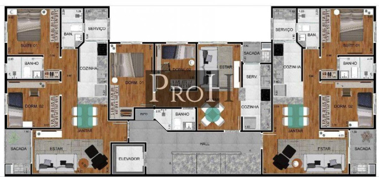 Imagem Apartamento com 2 Quartos à Venda, 62 m² em Paulicéia - São Bernardo Do Campo