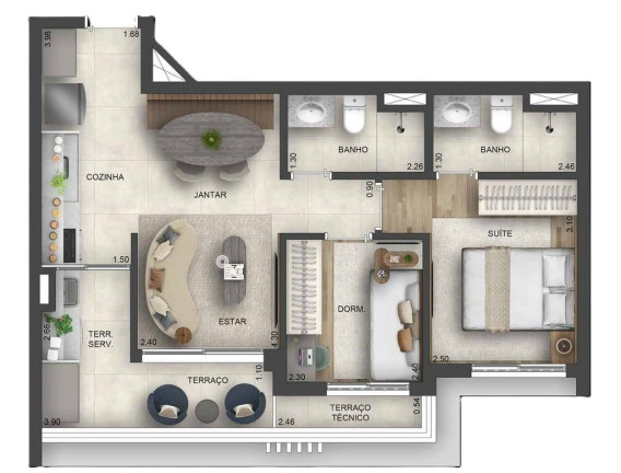 Imagem Apartamento com 2 Quartos à Venda, 55 m² em Saúde - São Paulo Imagem Apartamento com 2 Quartos à Venda, 55 m² em Saúde - São Paulo