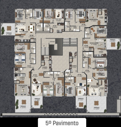 Imagem Apartamento com 1 Quarto à Venda, 41 m² em Zona Nova - Capão Da Canoa Imagem Apartamento com 1 Quarto à Venda, 41 m² em Zona Nova - Capão Da Canoa