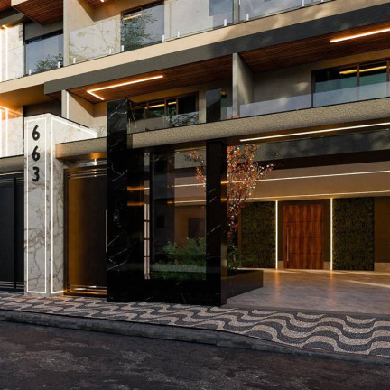 Imagem Casa de Condomínio com 3 Quartos à Venda, 130 m² em Guilhermina - Praia Grande